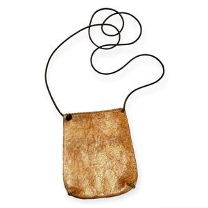 B. May- Gold Mini Crossbody Bag